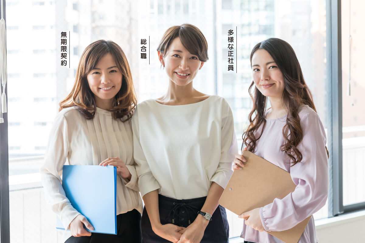 無期転換ルール　３タイプの契約方法